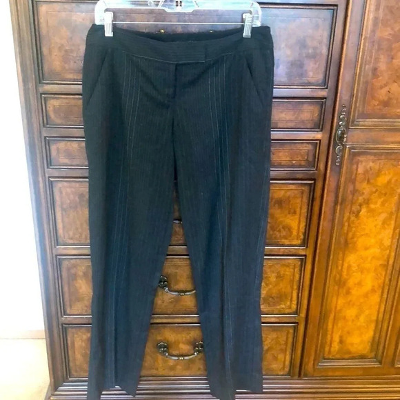 Limited Cassidy fit grey pinstripe slacks - Picture 1 of 15